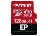 128GB Patriot EP microSDXC (black/red, UHS-I U3, Class 10, V30, A1), PEF128GEP31MCX снимка №1 Patriot EP microSDXC (black/red, UHS-I U3, Class 10, V30, A1), PEF128GEP31MCX 128GB снимка №1