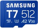 Нови модели и предложения за флашка Samsung T7 microSDXC UHS-I Card 512GB U3, V30, A2 MB-MB512T/WW