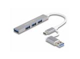 Нови модели и предложения за флашка DeLock USB hub USB-C / USB-A - 3 x USB-A 2.0 + 1 x USB-A 5 Gbps