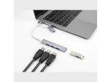DeLock USB hub USB-C / USB-A - 3 x USB-A 2.0 + 1 x USB-A 5 Gbps снимка №3 DeLock USB hub USB-C / USB-A - 3 x USB-A 2.0 + 1 x USB-A 5 Gbps снимка №3