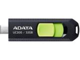 Флаш памет ADATA UC300, ACHO-UC300-32G-RBK/GN. Цена и спецификации. Флаш памет ADATA UC300, ACHO-UC300-32G-RBK/GN. Цена и спецификации.