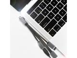 LogiLink USB 3.2 Gen1 Hub, USB-C/M (90°) to 3x USB-A/F, alu, black/grey, 0.15 m снимка №5 LogiLink USB 3.2 Gen1 Hub, USB-C/M (90°) to 3x USB-A/F, alu, black/grey, 0.15 m снимка №5