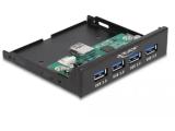 DeLock Front Panel 3.5 USB 5 Gbps 4 x USB Type-A, 64166 снимка №2 DeLock Front Panel 3.5 USB 5 Gbps 4 x USB Type-A, 64166 снимка №2
