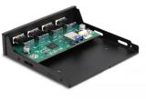 DeLock Front Panel 3.5 USB 5 Gbps 4 x USB Type-A, 64166 снимка №3 DeLock Front Panel 3.5 USB 5 Gbps 4 x USB Type-A, 64166 снимка №3