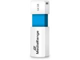 64GB MediaRange Flash Drive USB 2.0 Color Edition light blue MR974 снимка №2 MediaRange Flash Drive USB 2.0 Color Edition light blue MR974 64GB снимка №2