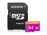 Описание и цена на Memory Card ADATA 64GB microSDXC UHS-I U1 Class 10 + Adapter