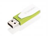 Промоция на преносима (флаш) памет Verbatim Swivel USB Flash Drive - Eucalyptus Green 32GB USB Flash USB 2.0 Цена и описание.