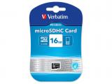 Описание и цена на Memory Card Verbatim 16GB microSDHC Class 10