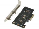 Твърд диск  Makki M2 SSD to PCI Express 3.0 4x adapter MAKKI-M2-PCIE-VE1 PCI-E преходник/адаптер за монтаж