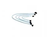 HDD диск Supermicro SATA Set of Round Straight-Right Angle 56/45.5/35/23cm Cable SATA 3 (6Gb/s) кабел Твърд диск Supermicro SATA Set of Round Straight-Right Angle 56/45.5/35/23cm Cable SATA 3 (6Gb/s) кабел