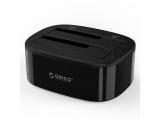 Описание и цена на докинг станция  Orico Storage - HDD/SSD Dock - 2 BAY Clone 2.5/3.5 USB3.0 6228US3-C-EU-BK