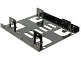 Описание и цена на преходник/адаптер за монтаж  Delock Installation frame 3.5 to 2 x 2.5 HDD