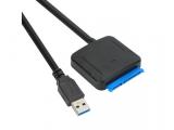 Описание и цена на преходник/адаптер за монтаж  VCom Кабел адаптер USB3.0 to SATA3 - CU816