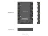 ORICO HDD Caddy 2.5-to-3.5 inch - 1125SS-V1-BK-BP аксесоари преходник/адаптер за монтаж снимка №5