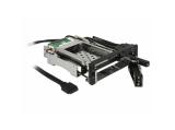DeLock 5.25 Mobile Rack for 1 x 2.5 + 1 x 3.5 SATA HDD + 2 x USB 3.0 ports аксесоари преходник/адаптер за монтаж снимка №2