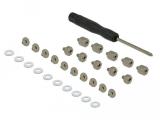 Твърд диск  DeLock Mounting Kit 31 pieces for M.2 SSD n/a преходник/адаптер за монтаж