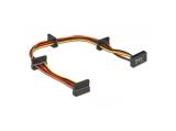 HDD диск DeLock Кабел Power SATA > 4 x SATA 15 Pin, 40cm SATA кабел Твърд диск DeLock Кабел Power SATA > 4 x SATA 15 Pin, 40cm SATA кабел