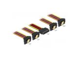 DeLock Кабел Power SATA - 4 x SATA 15 Pin, 30cm аксесоари кабел снимка №2 DeLock Кабел Power SATA - 4 x SATA 15 Pin, 30cm аксесоари кабел снимка №2