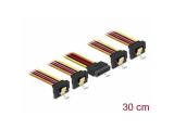 DeLock Кабел Power SATA - 4 x SATA 15 Pin, 30cm аксесоари кабел снимка №3 DeLock Кабел Power SATA - 4 x SATA 15 Pin, 30cm аксесоари кабел снимка №3