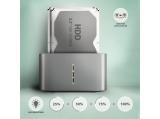 Axagon ADSA-DC SuperSpeed USB DUAL 2.5"/3.5" HDD/SSD DUAL dock аксесоари докинг станция снимка №3