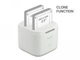 DeLock Станция USB-C, За 2 x 2.5 SATA HDD / SSD, Клониране аксесоари докинг станция снимка №2