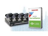 Toshiba Surveillance S300 HDWT840UZSVA твърд диск за настолни компютри снимка №2 Toshiba Surveillance S300 HDWT840UZSVA твърд диск за настолни компютри снимка №2