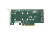 Описание и цена на преходник/адаптер за монтаж  Supermicro AOC-SLG3-2M2