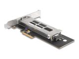 HDD диск DeLock Mobile Rack PCI Express Card for 1 x M.2 NMVe SSD Low Profile PCI-E преходник/адаптер за монтаж Твърд диск DeLock Mobile Rack PCI Express Card for 1 x M.2 NMVe SSD Low Profile PCI-E преходник/адаптер за монтаж