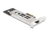 DeLock Mobile Rack PCI Express Card for 1 x M.2 NMVe SSD Low Profile  аксесоари преходник/адаптер за монтаж снимка №2