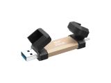 Silicon Power Portable SSD DS72 Gold твърд диск външен снимка №3