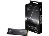 MSI SPATIUM M560 PCIe 5.0 NVMe M.2 твърд диск SSD снимка №2 MSI SPATIUM M560 PCIe 5.0 NVMe M.2 твърд диск SSD снимка №2