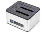 Digitus Docking USB ->2x 2,5/3,5 SATA HHD, SSD silver аксесоари докинг станция снимка №2 Digitus Docking USB ->2x 2,5/3,5 SATA HHD, SSD silver аксесоари докинг станция снимка №2