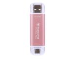Transcend External SSD ESD310P Pink, TS512GESD310P твърд диск външен снимка №2 Transcend External SSD ESD310P Pink, TS512GESD310P твърд диск външен снимка №2