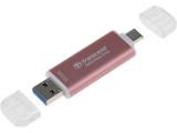 Transcend External SSD ESD310P Pink, TS512GESD310P твърд диск външен снимка №3 Transcend External SSD ESD310P Pink, TS512GESD310P твърд диск външен снимка №3