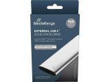 MediaRange Portable SSD MR1103 silver твърд диск външен снимка №2 MediaRange Portable SSD MR1103 silver твърд диск външен снимка №2