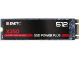 Описание и цена на SSD 512GB EMTEC SSD M.2 Sata X250 Internal, ECSSD512GX250