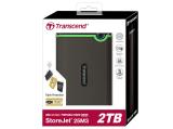Transcend StoreJet 25M3S Iron Gray, slim твърд диск външен снимка №2 Transcend StoreJet 25M3S Iron Gray, slim твърд диск външен снимка №2