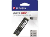 Описание и цена на SSD 256GB Verbatim Vi3000 PCIe NVMe M.2