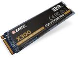 Описание и цена на SSD 128GB EMTEC X300 SSD M.2 NVMe PCIe 3.0 Intern retail