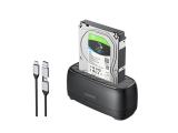 Orico докинг станция Storage - HDD/SSD Dock - 2.5/3.5 inch USB-C/A - DD18C3-EU-BK аксесоари докинг станция снимка №2 Orico докинг станция Storage - HDD/SSD Dock - 2.5/3.5 inch USB-C/A - DD18C3-EU-BK аксесоари докинг станция снимка №2