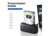 Orico докинг станция Storage - HDD/SSD Dock - 2.5/3.5 inch USB-C/A - DD18C3-EU-BK аксесоари докинг станция снимка №3 Orico докинг станция Storage - HDD/SSD Dock - 2.5/3.5 inch USB-C/A - DD18C3-EU-BK аксесоари докинг станция снимка №3