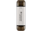 Описание и цена на външен 2TB (2000GB) Transcend ESD310S External SSD Silver TS2TESD310S