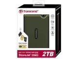Transcend StoreJet 25M3G Military Green TS2TSJ25M3G твърд диск външен снимка №2