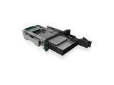 ICY BOX IB-173SSK  interchangeable frame, 1x 2.5 + 1x 3.5 SATA/SAS to 2xSATA host, for 5,25 slot аксесоари преходник/адаптер за монтаж снимка №2