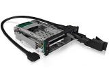 ICY BOX interchangeable frame, 1x 2.5+1x 3.5 SATA/SAS to 2xSATA ,for 5,25 slot аксесоари преходник/адаптер за монтаж снимка №5