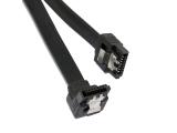 Описание и цена на кабел OEM SATA 0.40m 6GBs 90° angle with clip