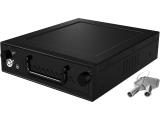 Нов продукт в секция HDD преходник/адаптер за монтаж  ICY BOX Interchangeable frame, 1xSATA/SAS 3,5/2.5 HDD to 1xSATA host in 5.25 built-in shaft, hot swap, with lock