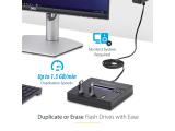 StarTech Standalone 1 to 2 USB Thumb Drive Duplicator and Eraser, USBDUP12 аксесоари дупликатор снимка №2