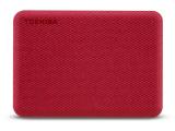 Описание и цена на външен 1TB (1000GB) Toshiba Canvio Advance Red External, HDTCA10ER3AA