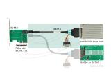 Delock Cable SFF-8643 male > U.2 SFF-8639 female + SATA power connector 50 cm, 84819 аксесоари кабел снимка №3